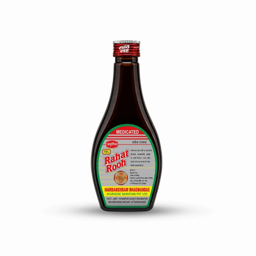 Rahat Rooh Ayurvedic Medicated Oil for Headache & Migraine Relief - Rahat Rooh