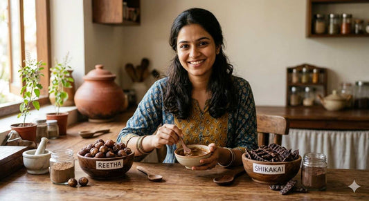 Reetha vs Shikakai: Which is Better for Hair Growth? - Rahat Rooh