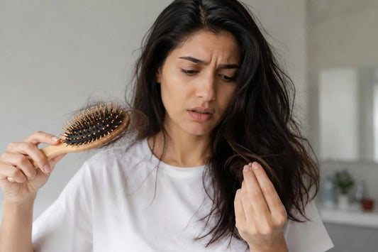 Struggling With Hair Fall? Here are the 5 Proven Ways to Control It Naturally - Rahat Rooh