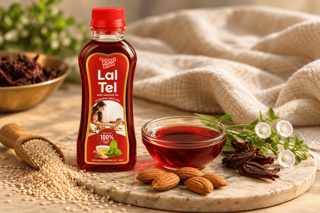 Ayurvedic Baby Massage Oil: How to Choose One and Massage Your Baby Safely, Step by Step - Rahat Rooh