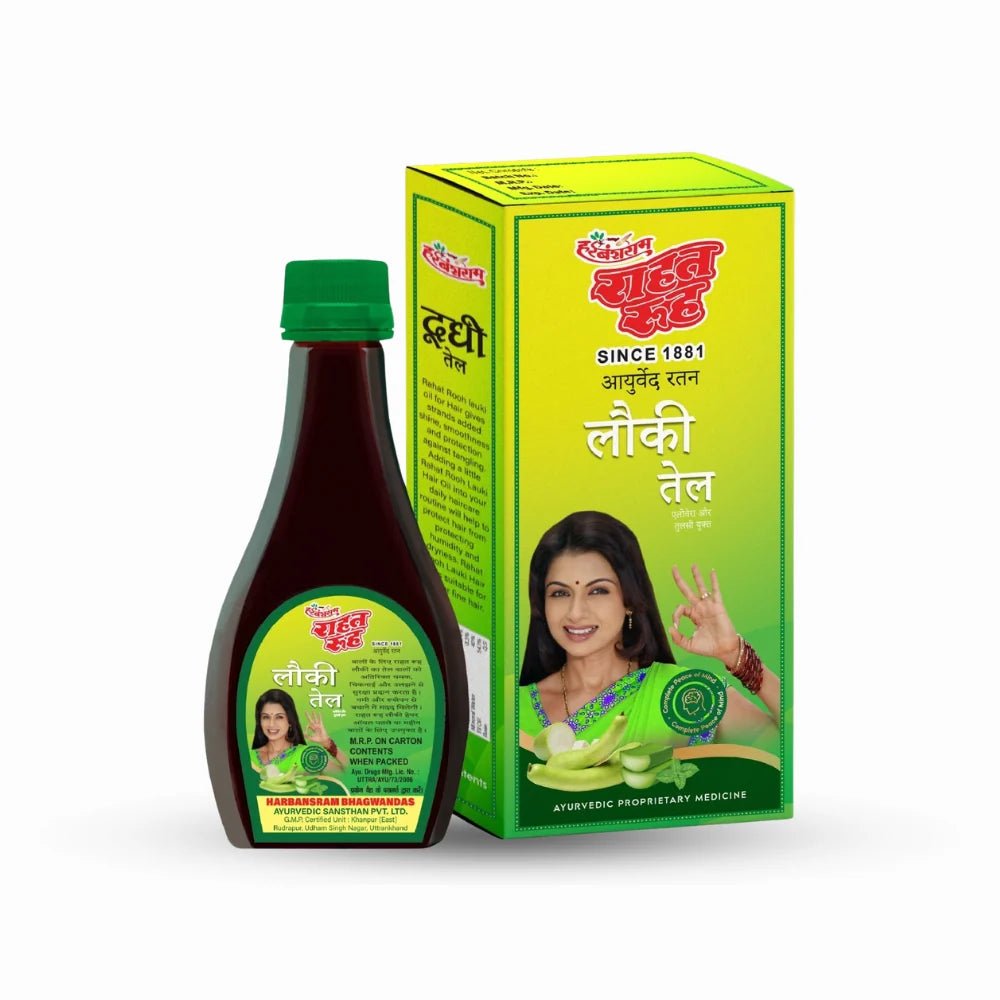 Rahat Rooh Lauki Oil Herbal Hair Oil for Strong, Thick & Healthy Hair - Rahat Rooh