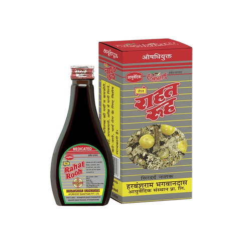 Rahat Rooh Ayurvedic Medicated Oil for Headache & Migraine Relief - Rahat Rooh
